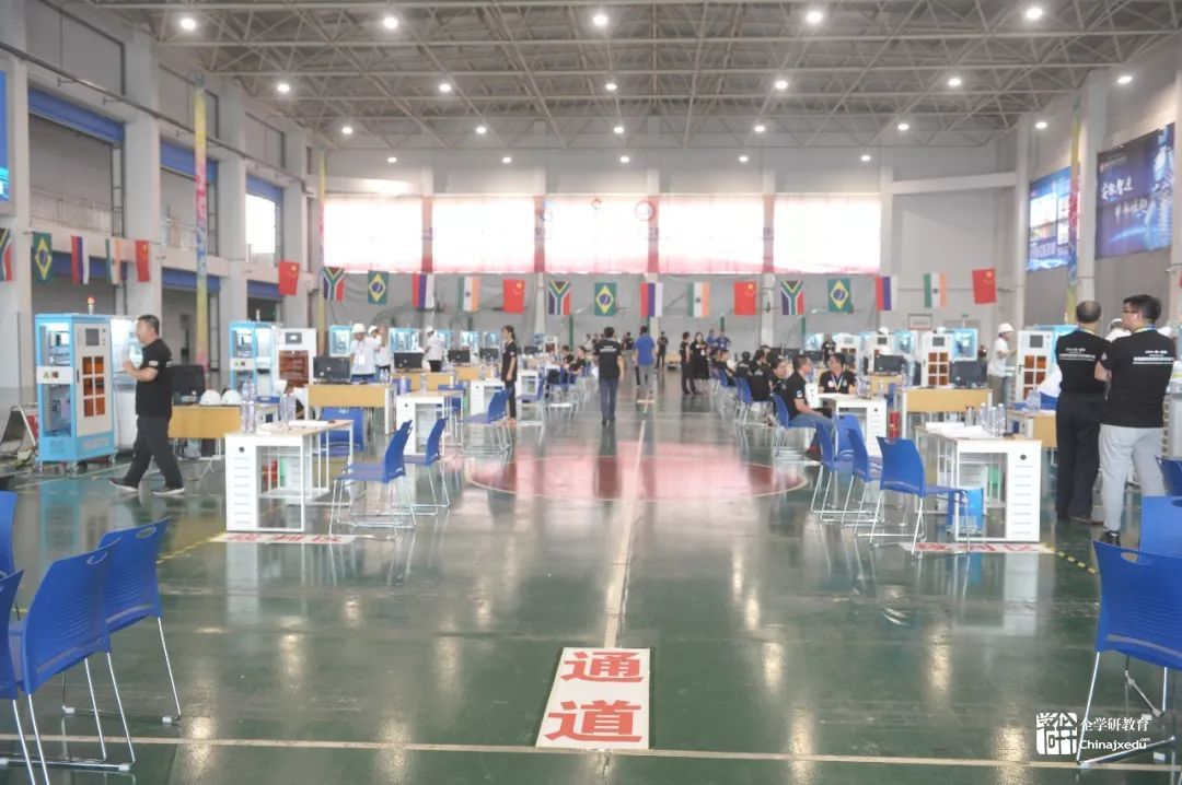 2019金磚+大賽工業機器人裝調維修技術賽項精彩大放送！