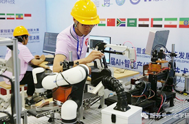 祝賀！2025一帶一路暨金磚大賽第二屆AI+智能產(chǎn)線數(shù)字化技術(shù)應(yīng)用賽項(xiàng)決賽在遼源職業(yè)技術(shù)學(xué)院開賽